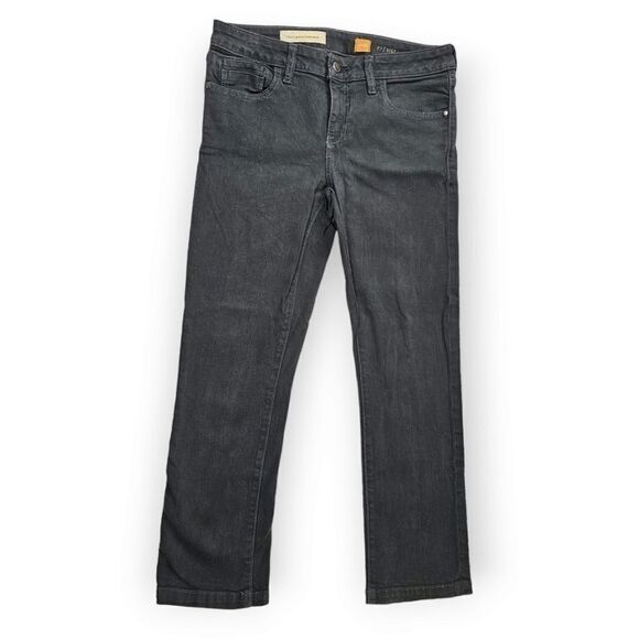 Pilcro and the Letterpress Denim - Pilcro and the Letterpress Anthropology Dark Grey Denim Jeans Women's Size 27